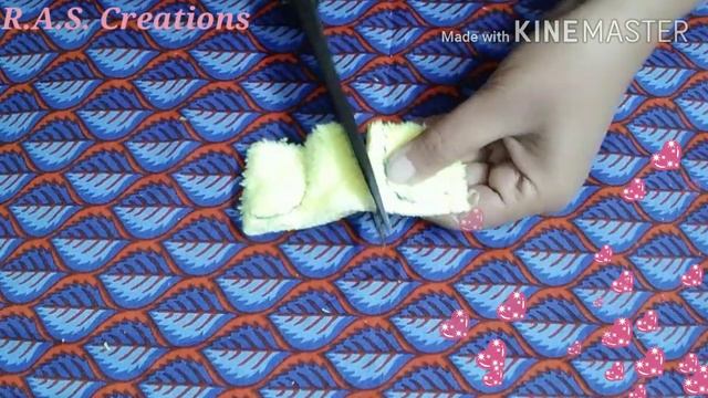 DIY Pikachu// Pokemon //How To Make Cute Pikachu From Handkerchief...