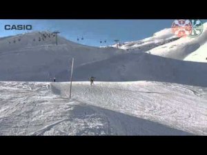 "Маховик с подъемом ноги" упражнение по горным лыжам