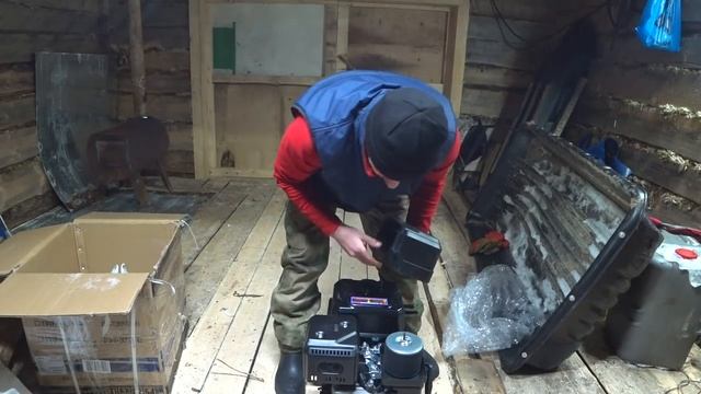 ЛИФАН 20 Л.С. ОДНОЦИЛИНДРОВЫЙ / ДВИГАТЕЛЬ ДЛЯ АЭРОСАНЕЙ / РАСПАКОВКА. смотреть онлайн