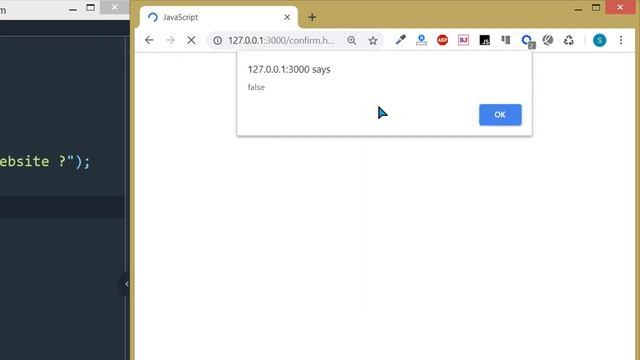 JavaScript Confirm Box Tutorial in Hindi Video 19 | Yahoo Baba No. 1 |