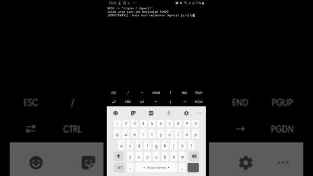 Simple ATM Bank Console Application using Python3 through Console смотреть онлайн