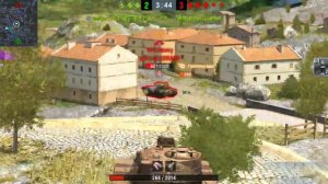 Эпик бой!!! на М60 как надо играть в wot blitz??)