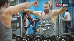 МАХИ ГАНТЕЛЯМИ СТОЯ. Тренировка плеч Денис Борисов