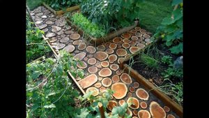 Дорожки в саду.Дизайн дачи.