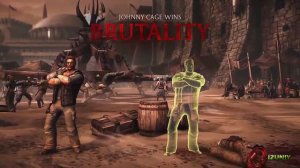 Mortal Kombat X All Fatalities Brutalities X Rays Fatality Brutality Johnny Cage 4k16