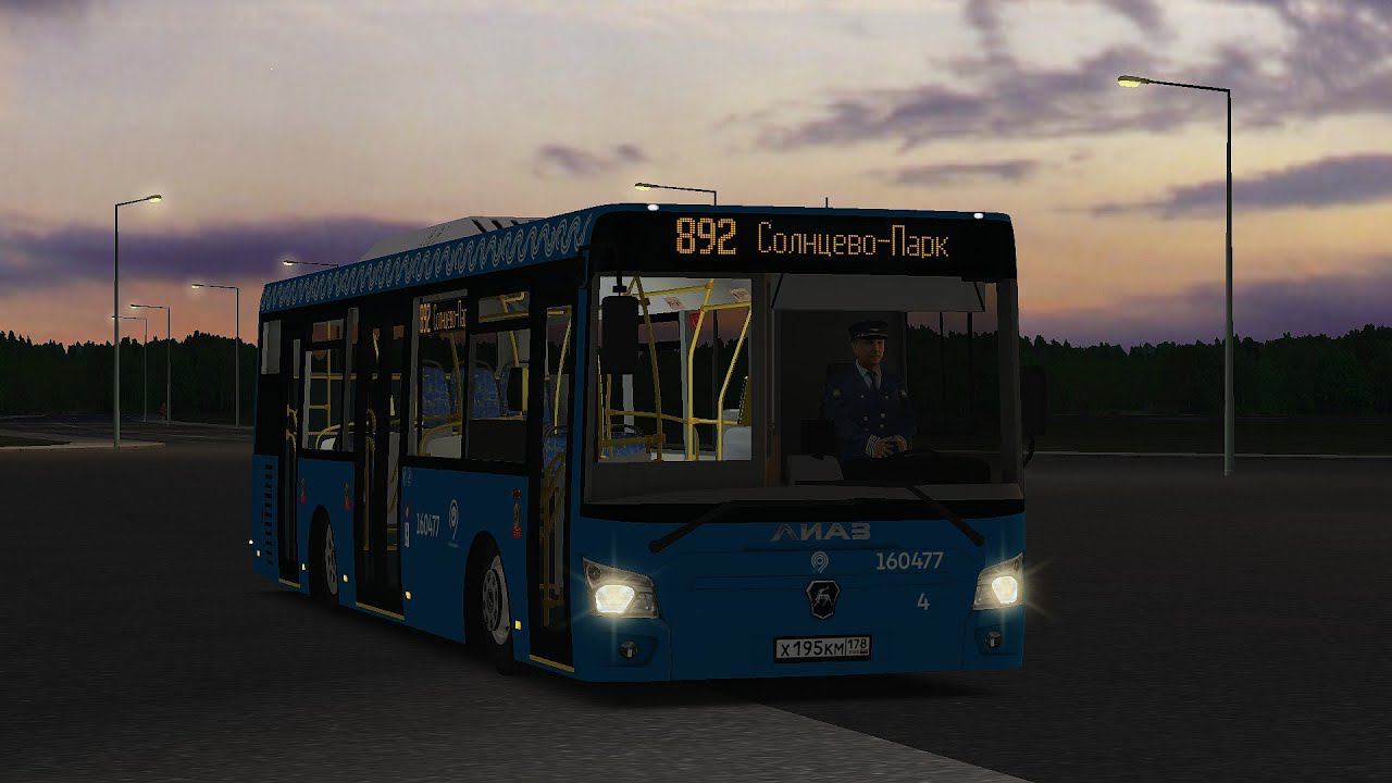 НОВЫЙ ИНФОРМАТОР В OMSI 2! - Москва маршрут 892 до Солнцево-Парка смотреть онлайн
