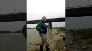 Рыбалка на поисковый магнит на Иртыше