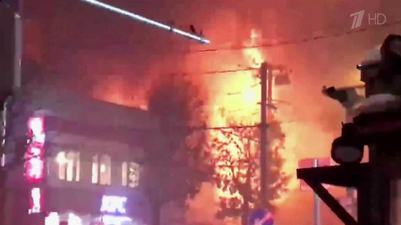 42 человека пострадали на севере Японии в результате мощного взрыва