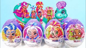 CAVE CLUB шоколадные яйца ШОКИ ТОКИ! Сюрпризы, ИГРУШКИ, мультик Kinder Surprise eggs unboxing