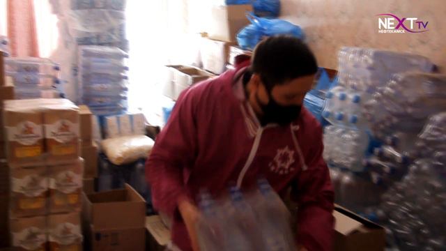 Продолжается сбор гуманитарной помощи беженцам. смотреть онлайн