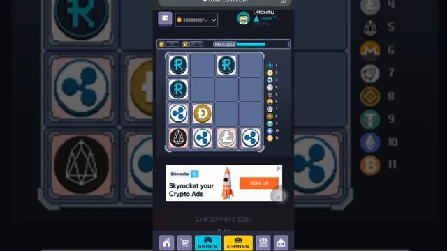 How to play 2048 coins  - Roller Coin, Play to Earn Game - Shorts