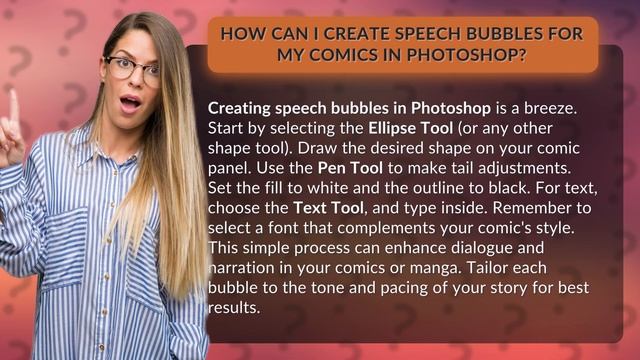 How Can I Create Speech Bubbles for My Comics in Photoshop? смотреть онлайн