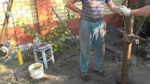Лето скважина под глубинный насос.
