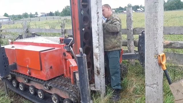 Часть 32. Строим сеновал. Забиваем сваи смотреть онлайн