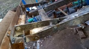 передняя навеска без гидравлики. самый простой способ фиксации и работы переднего ковша.