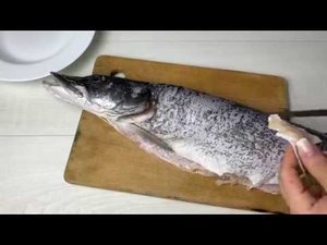 Как быстро разделать Щуку на филе