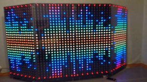 Светодиодная ширма для диджея