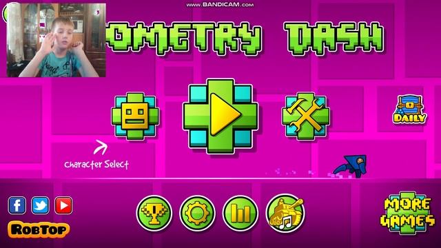 ПРОХОЖДЕНИЕ ИГРЫ  ГЕОМЕТРИДЕШ