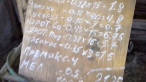 Как посчитать сколько протеина у Вас в корме. Стартовый корм для свиней. СП-сырой протеин.