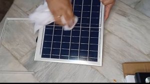 100w Solar Led Outdoor Flood Light Street Lamp IP67 Waterproof With Remote
