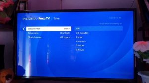 How to Set Sleep timer on Insignia TV