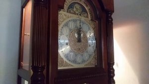 Howard Miller Rochester 610-793 Grandfather Clock strikes 12 AM