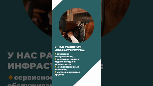 Развитая инфраструктура Истринской долины