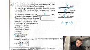 Из воздуха на поверхность соляного раствора падает луч света. Под слоем раствора - №28895