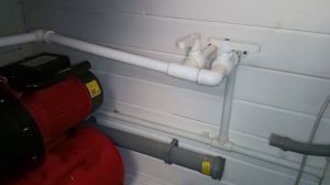 Обустройство  абисинской скважины. Один из зимних вариантов .