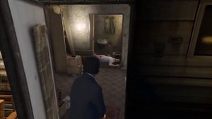 GTA 5 - Как спихнуть Тревора с унитаза)