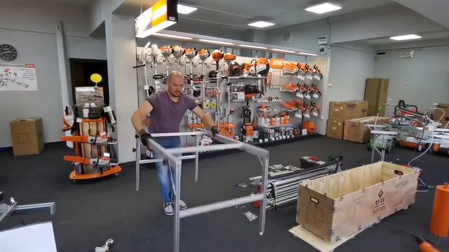 Подробная инструкция по сборке плиткореза Shijing SJ - самый точный рез плитки 2300Вт Лазер опция!