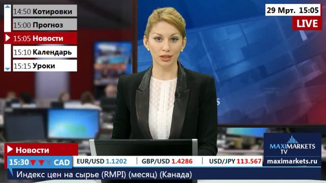 29.03.16 (15:00 MSK) - Новости форекс MaхiMarkets смотреть онлайн