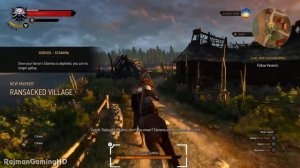 The Witcher 3 Wild Hunt Walkthrough PART 1 (PS4) Gameplay No Commentary [1080p] TRUE-HD QUALITY