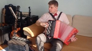 Свет и тени на баяне репетиция под минус