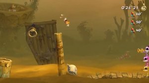 53 - Rayman Legends - Малютки в опасности - "Зыбучие пески" Захвачена