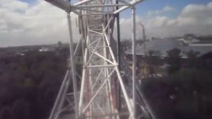 Подьём на колесе обозрения 850-летия Москвы. ВВЦ