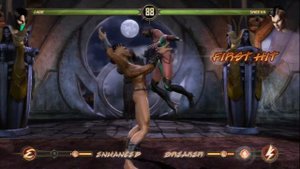 Mortal Kombat (2011) Jade vs. Sheeva | PS3 Gameplay