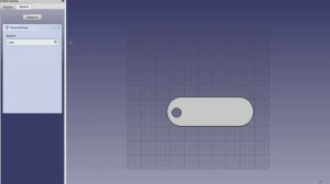 FreeCad - How to make the breloc // Как сделать брелок // - #1