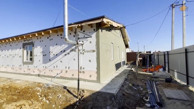 Белая Дача. Штукатурный, мокрый фасад без утепления. смотреть онлайн