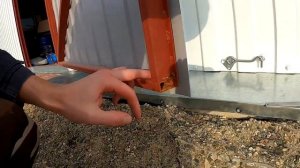 ПЕРВЫЕ ПРОБЛЕМЫ ГАРАЖА ИЗ ПРОФНАСТИЛА