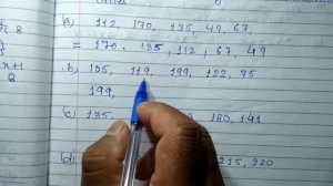 Write the following in descending order Class 2 | write the numbers in increasing order