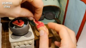 THE KITCHEN, TWIN CHEFS and SIX in new Little Nightmares room diorama - Part 2 | by Dimia Clay