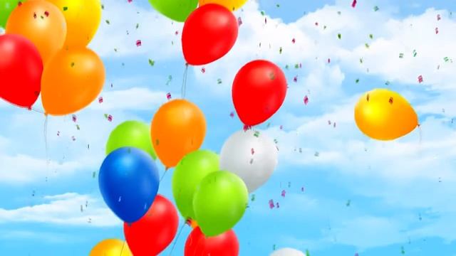 Футаж Воздушные шары смотреть онлайн