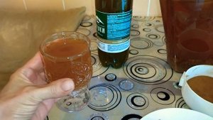 Бездрожжевой квас. Очень простой рецепт.