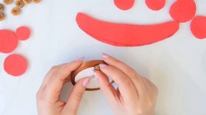 DIY: Колье за 20 минут своими руками / Колье из фетра и полимерной глины /Мастер класс / Украшения