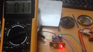 Измеритель напряжения на LM3914. 0-1 Вольт