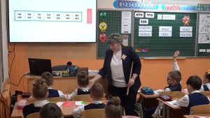 Открытый урок по обучению грамоте.