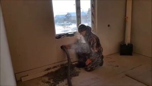 Утепление каркасного дома эковатой