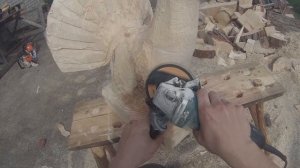 Woodcarving - A Life Size Western Capercaillie Cock