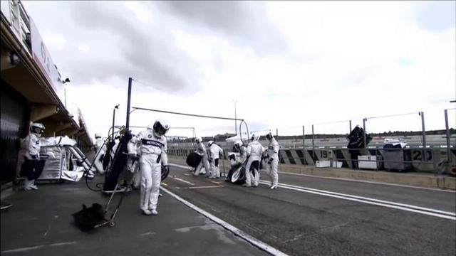 BMW Sauber F1 Team - Pit stop Training. Awesome Sound!